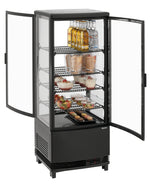 Mini-koelvitrine 98L2T zwart