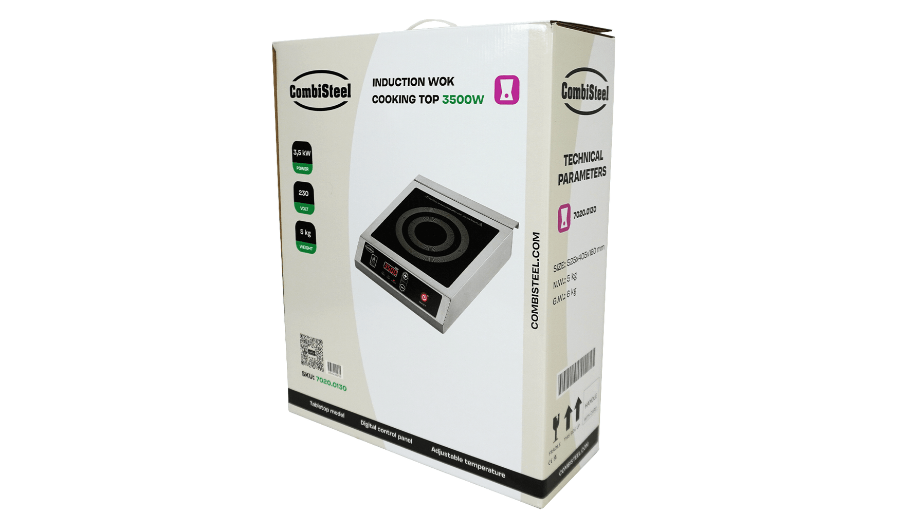 INDUCTIE KOOKPLAAT 3500W