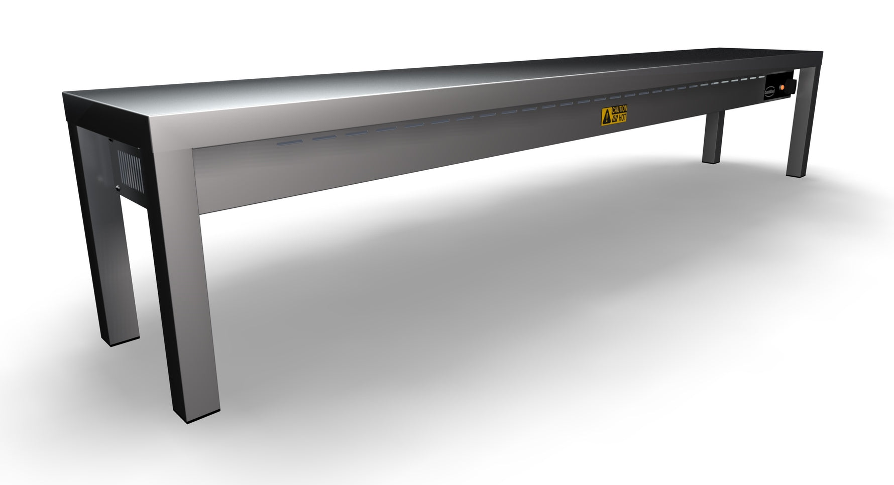 ETAGERE KERAMISCH VERWARMD 1 NIVEAU 1800  5 HEATERS À 250W