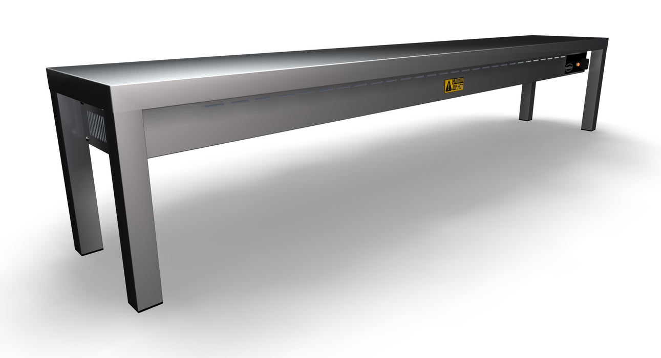 ETAGERE KERAMISCH VERWARMD 1 NIVEAU 1800  5 HEATERS À 250W