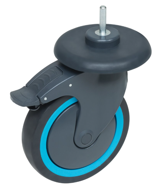 Los wiel geremd voor afruimwagen 7048.0060