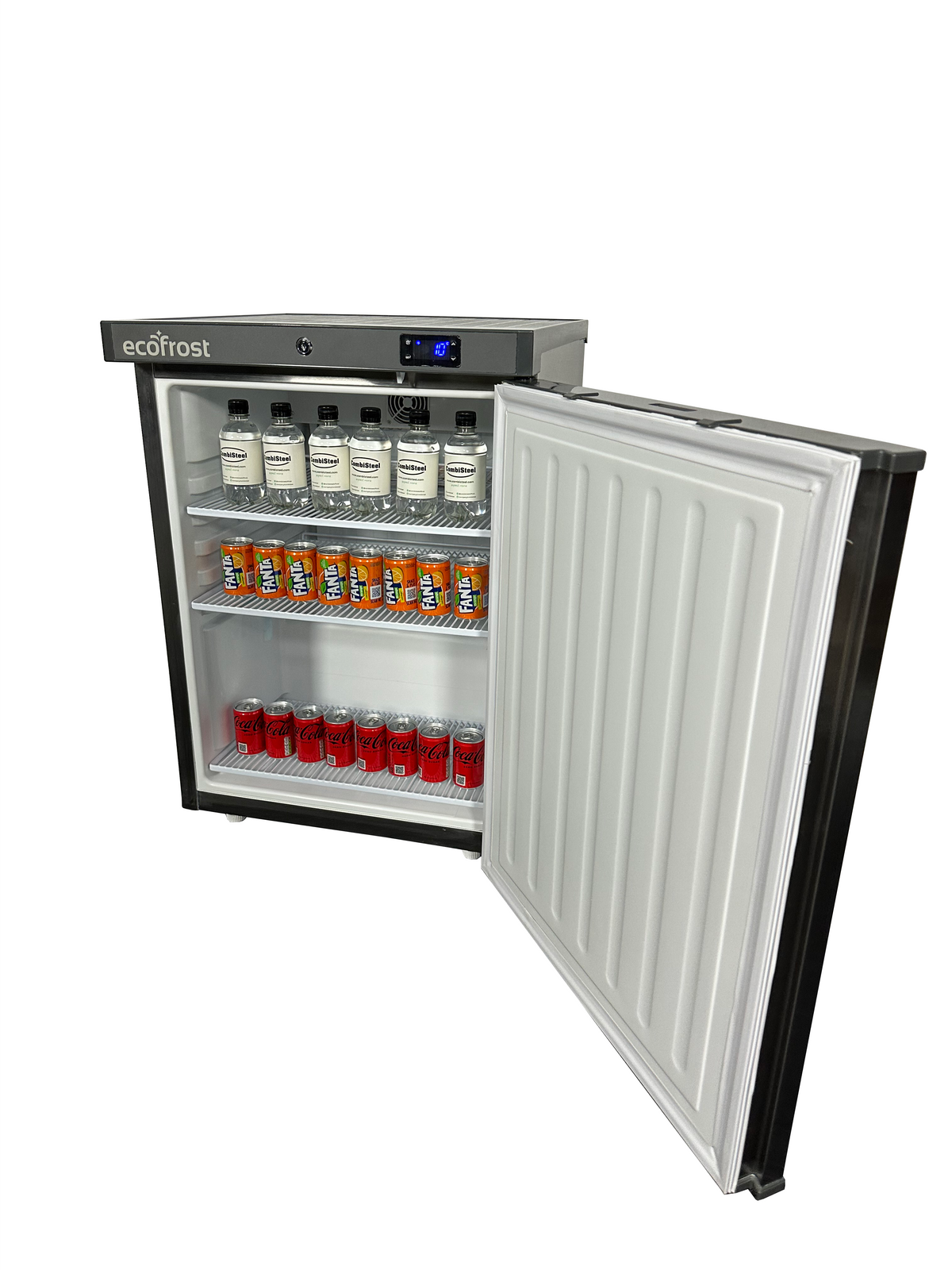 Koelkast RVS 1 deur 200L
