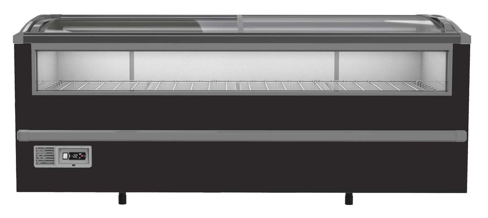 SUPERMARKET FREEZER BLACK 2125 MANUAL DEFROST