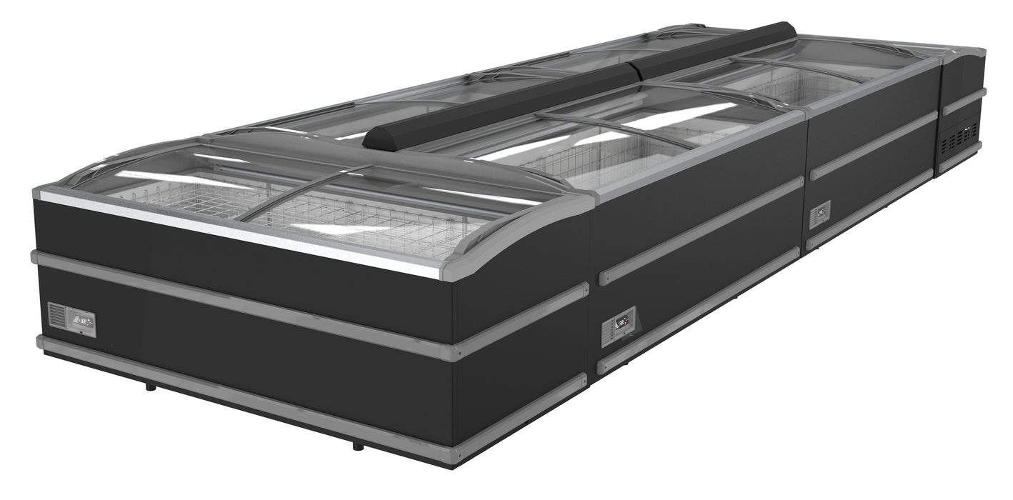 SUPERMARKET FREEZER BLACK 1880 AUTOMATIC DEFROST