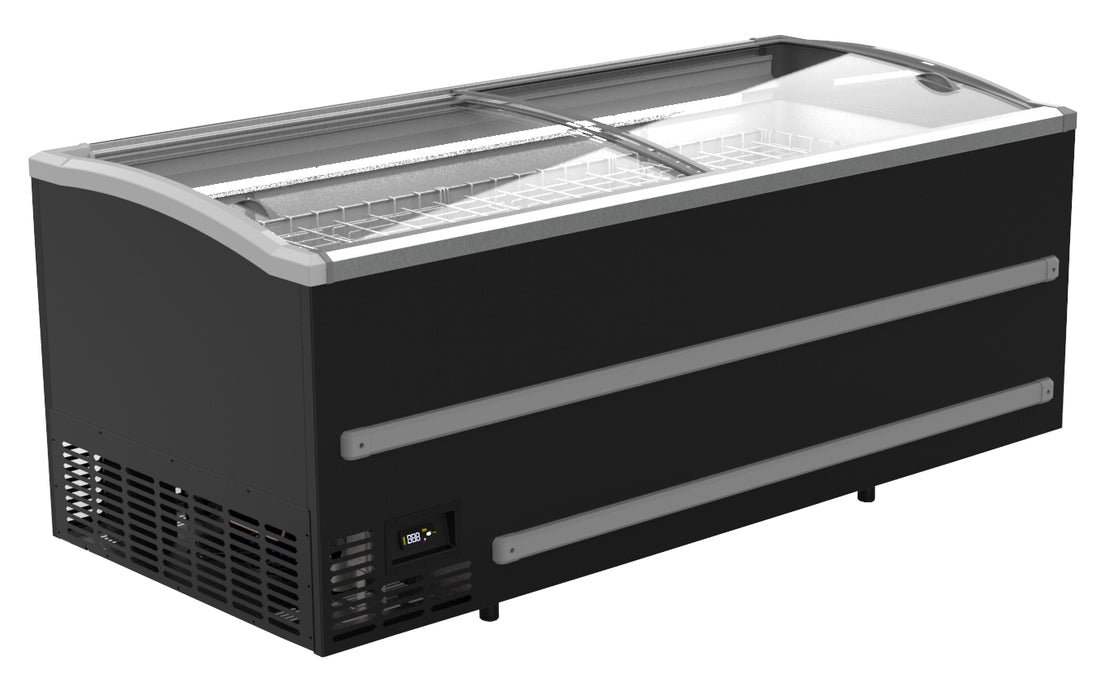 SUPERMARKET FREEZER BLACK 2125 AUTOMATIC DEFROST