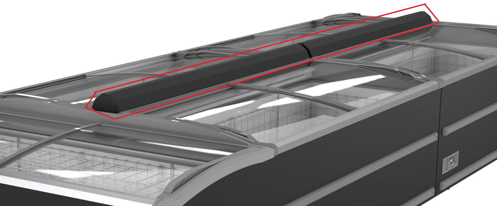 VRIESKIST KOPPELSTUK ZWART 2125