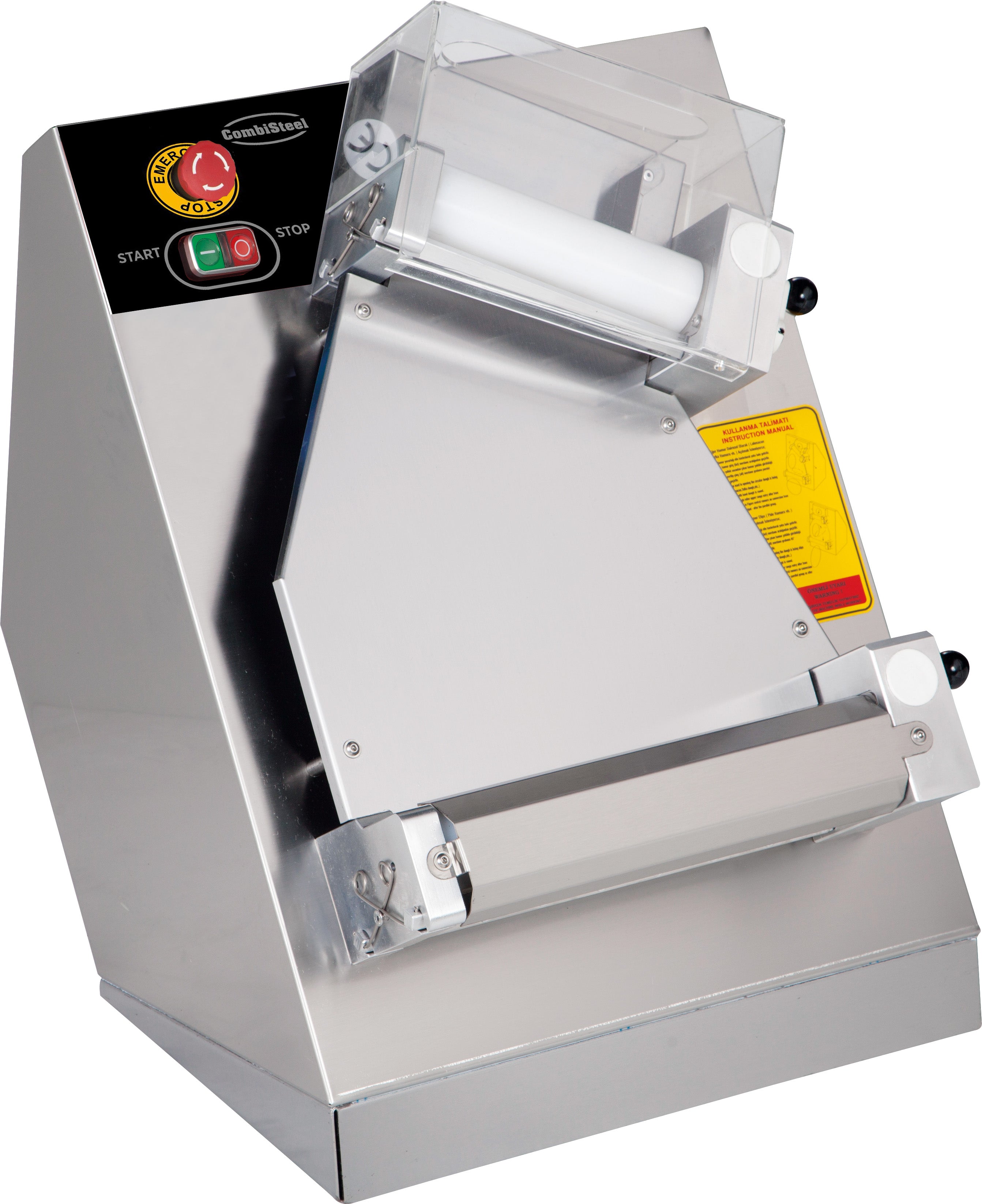 DEEGROLLER 30CM - VOLLEDIG RVS