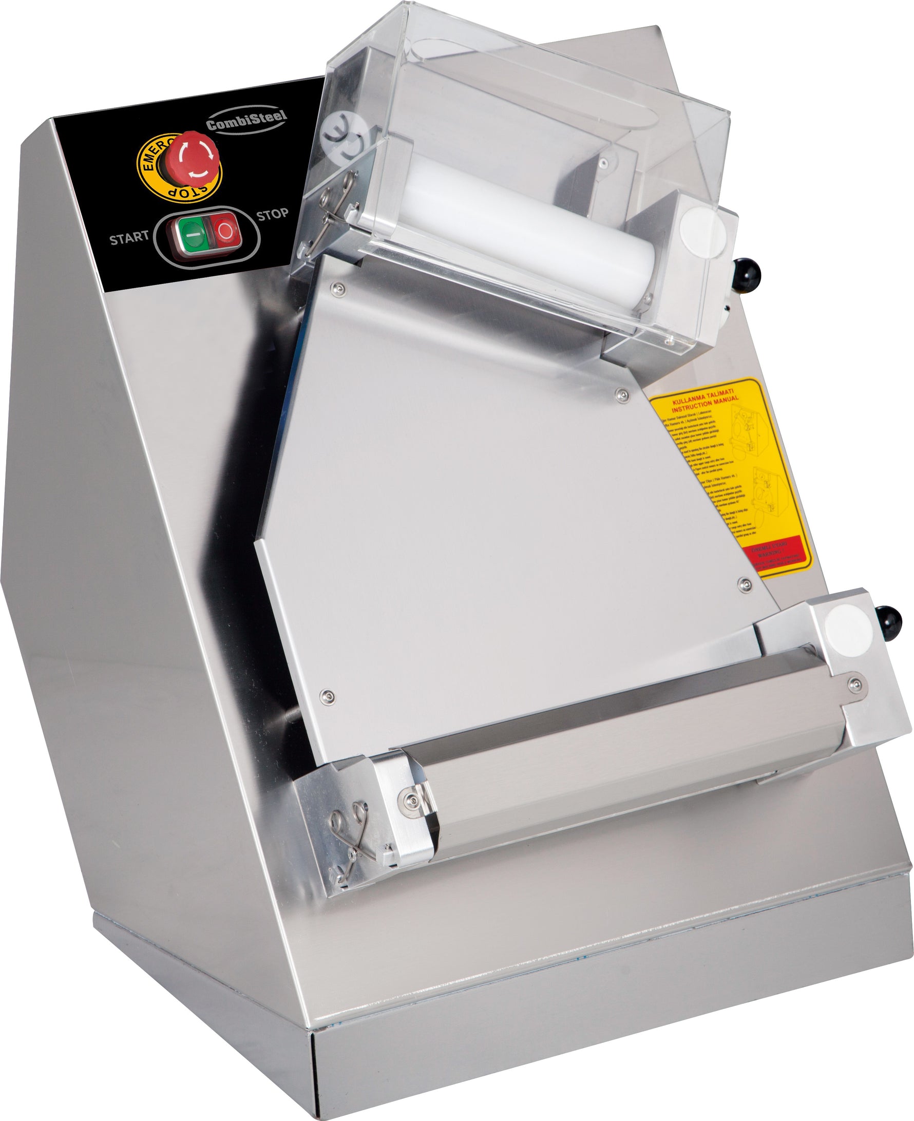 DEEGROLLER 30CM - VOLLEDIG RVS