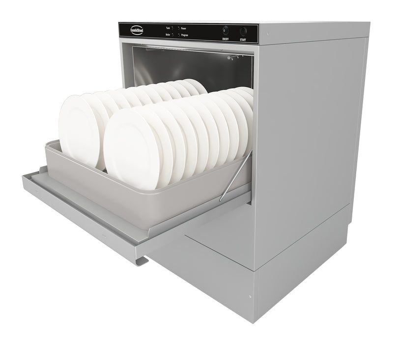 FRONT LOADING DISHWASHER ENT 500-230 DP DDE WITH DRAIN PUMP AND SOAP DOSING PUMP
