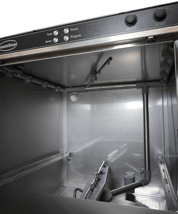FRONT LOADING DISHWASHER ENT 500-230 DP DDE WITH DRAIN PUMP AND SOAP DOSING PUMP