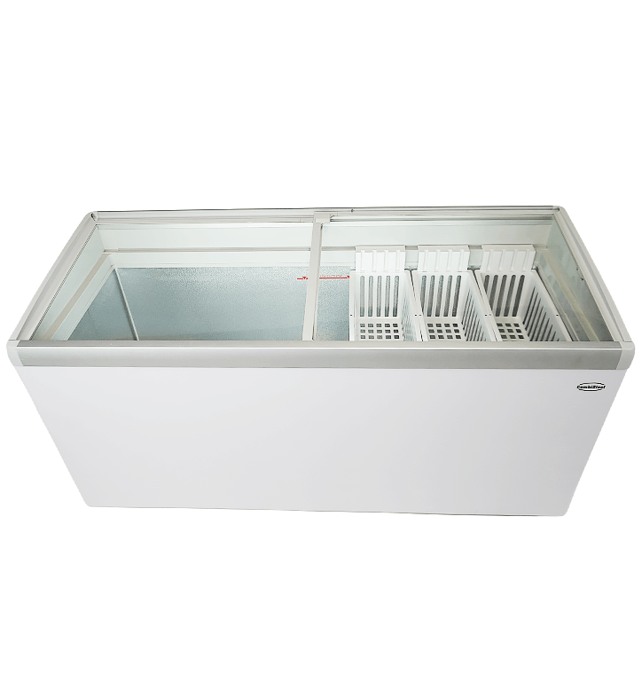 Vrieskist met glasdeksel Lotte-586