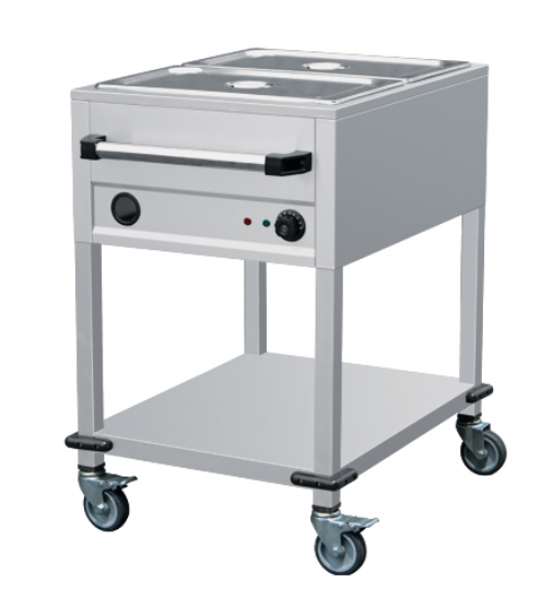 Bain-marie trolley 2/1