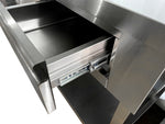 RVS koffie werktafel 1000x600x1150