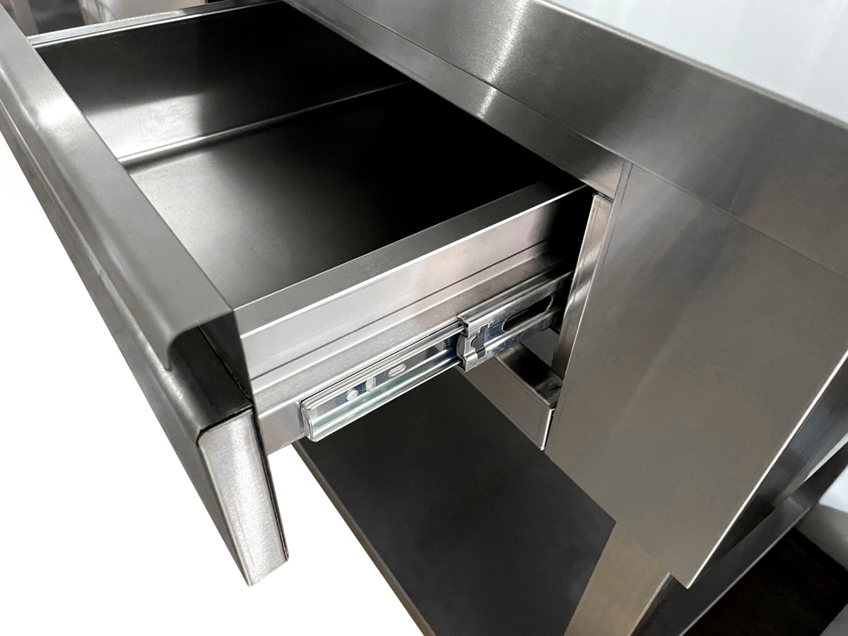 RVS koffie werktafel 1000x600x1150