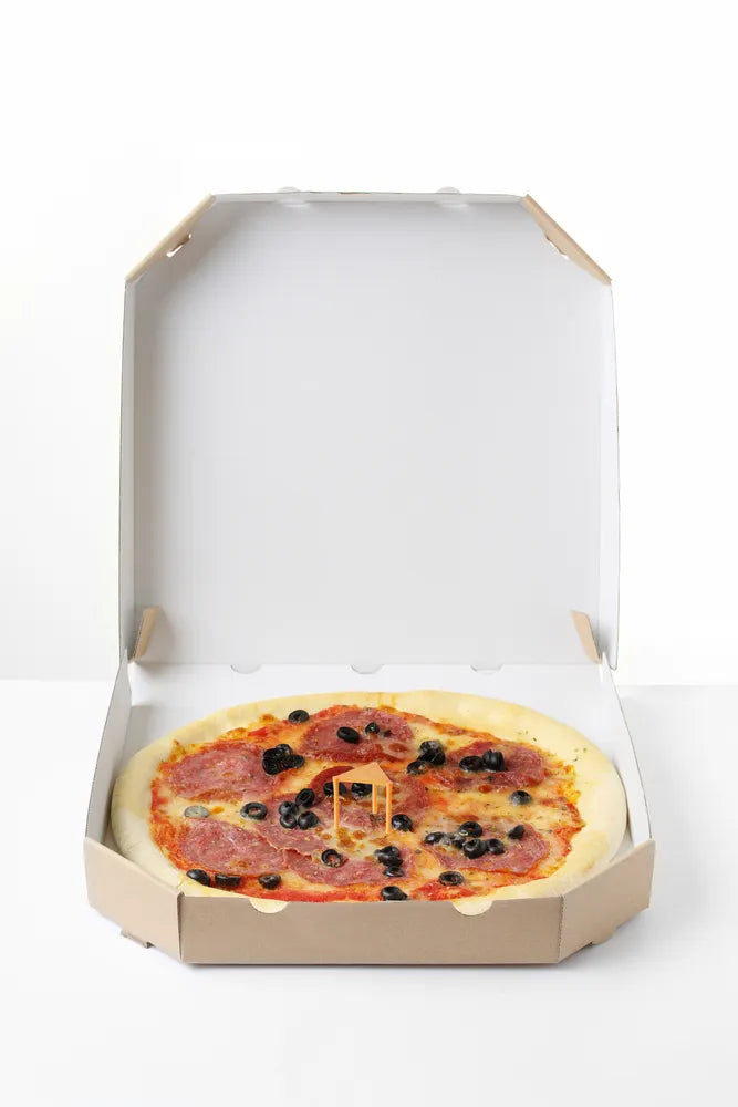 Dekselsteun voor pizza's - 500 st.