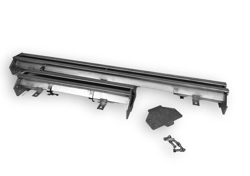 STAINLESS STEEL DRAIN HOLLOW 300X265 WITH 1 OUTLET FOR SLOT CHANNEL