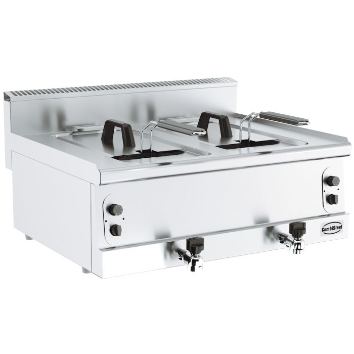 BASE 600 GASFRITEUSE 2X8L  **LET OP, 800MM BREED**
