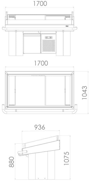 CHILLED FISH COUNTER