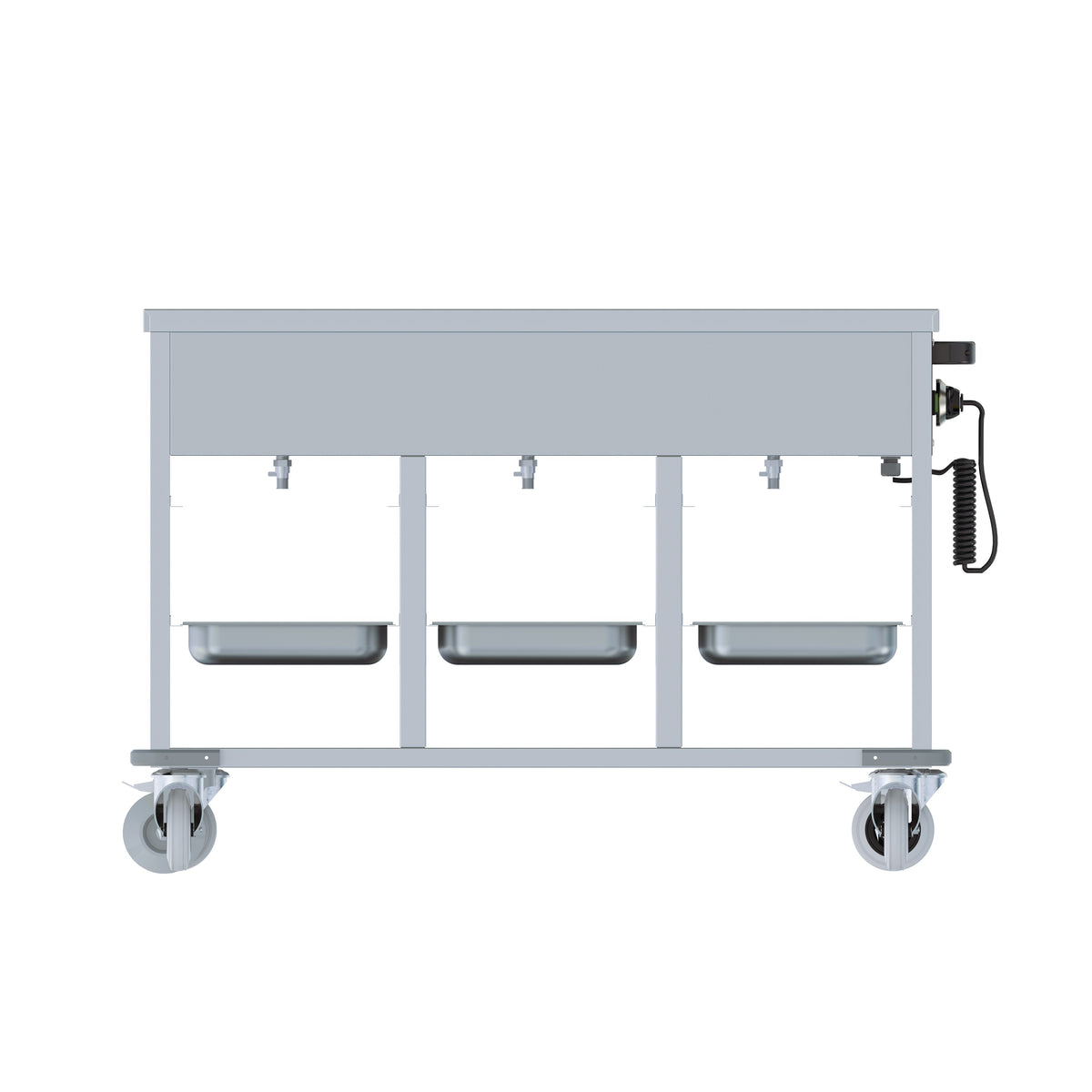 Bain-marie trolley 3/1