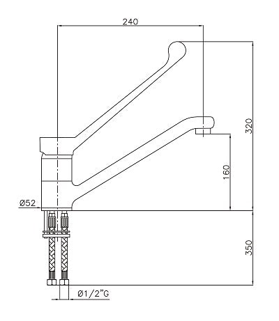 KRAAN MET ELLEBOOGBEDIENING