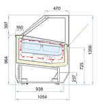SCHEPIJSVITRINE MILLENIUM 18  *TRANSPORT OP AANVRAAG*