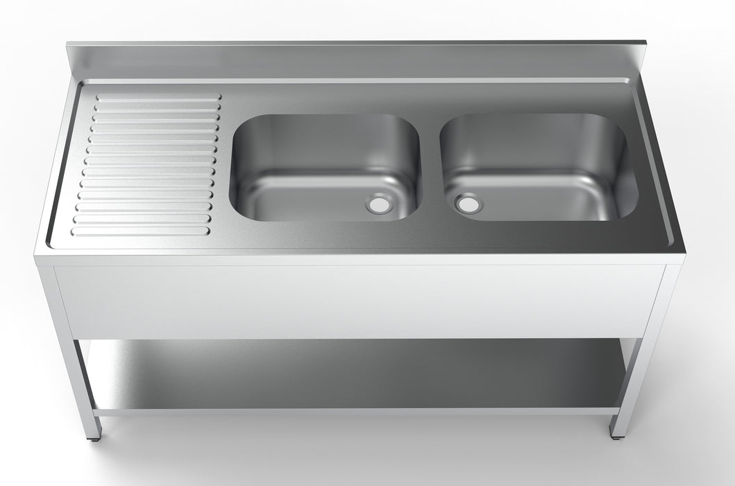 700 SINK TABLE BOTTOM SHELF 2 RIGHT 1600