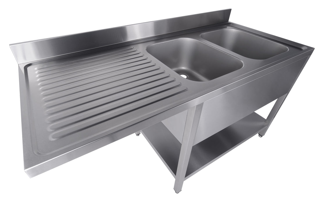 700 SINK BOTTOM WITH CUT-OUT DISHWASHER REMOVABLE 2 RIGHT 1600