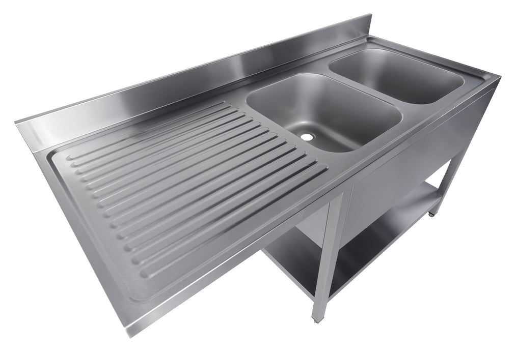 700 SINK BOTTOM WITH CUT-OUT DISHWASHER REMOVABLE 2 RIGHT 1600
