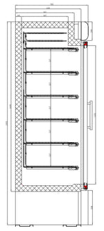 VRIESKAST 2 GLASDEUREN