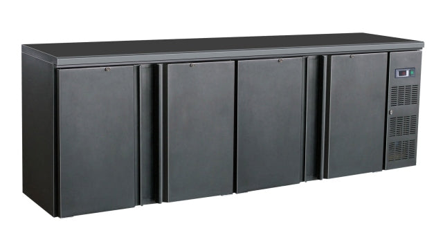 BAR COOLER BLACK 4 DOORS