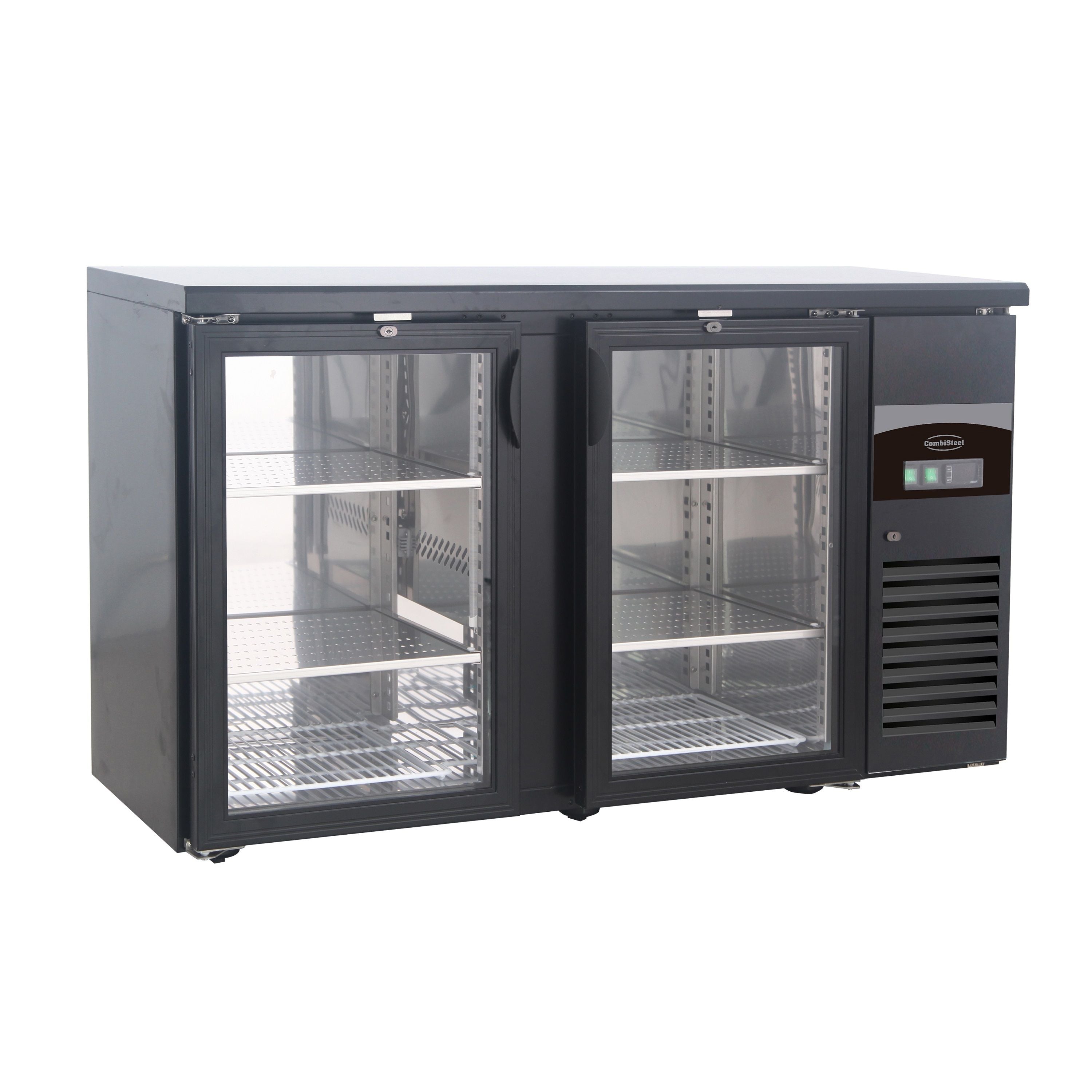 BARKOELER ZWART 2 GLASDEUREN