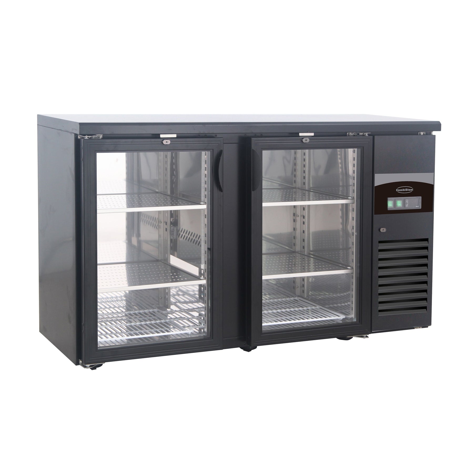 BARKOELER ZWART 2 GLASDEUREN