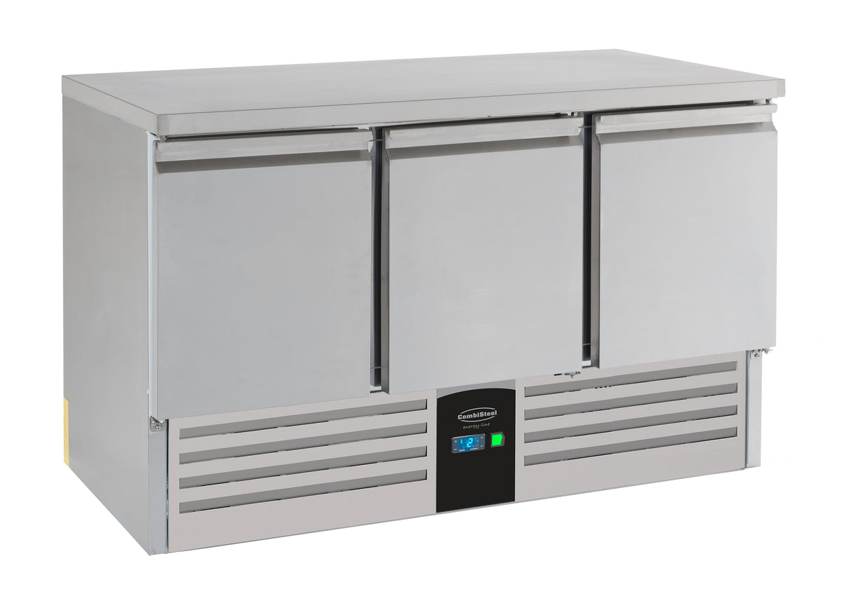Koelwerkbank 3 deuren Energy Line met verdamper