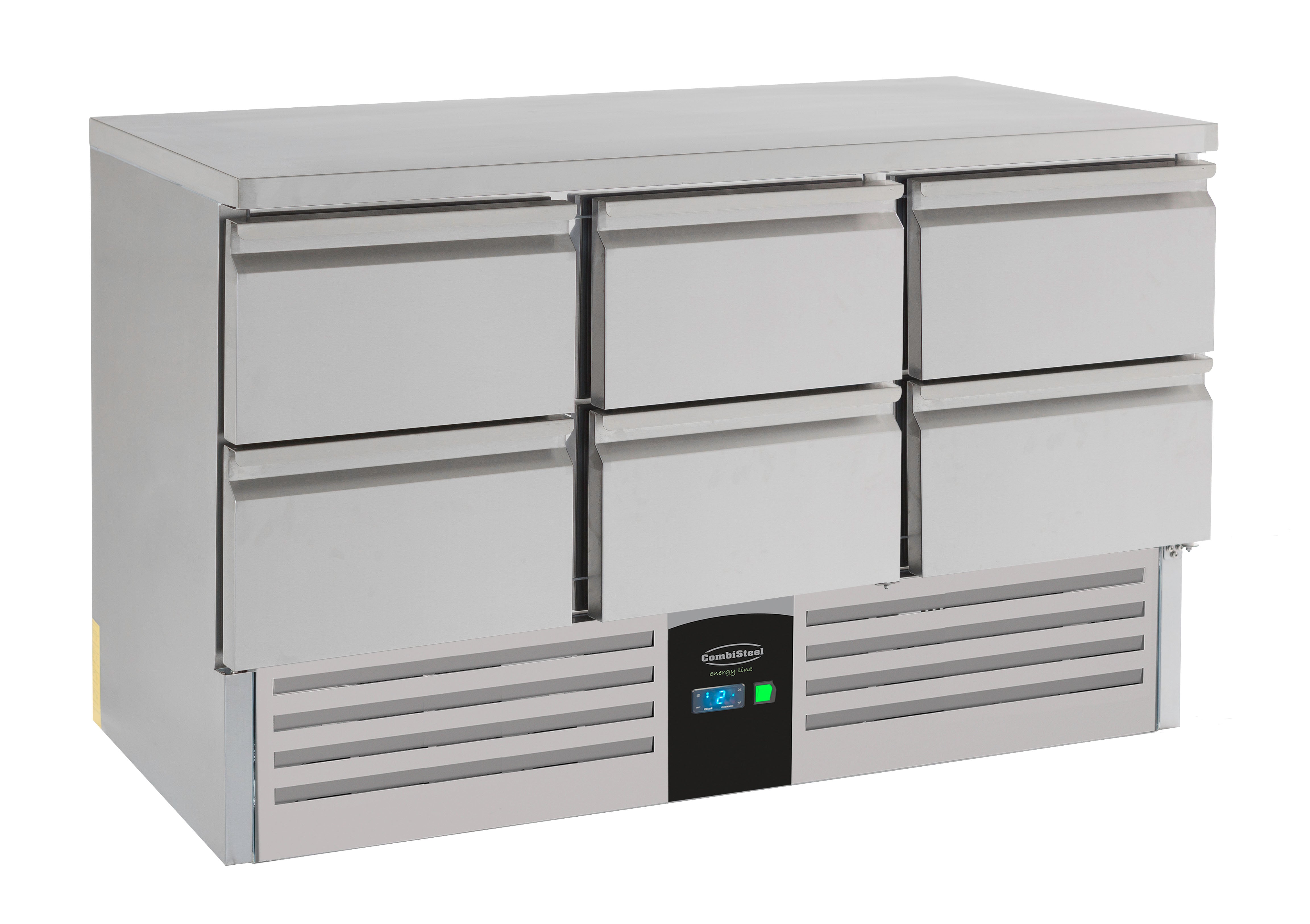 Koelwerkbank 6 laden Energy Line met verdamper