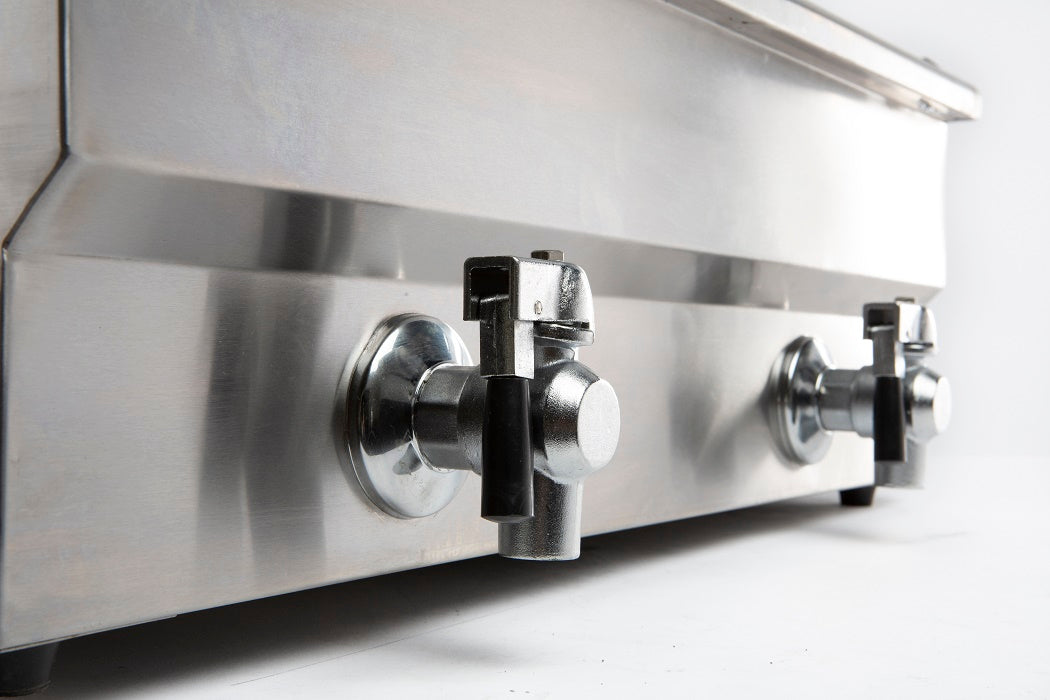 ELEKTRISCHE TAFELFRITEUSE 2X10 L