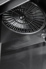 KOELKAST SCHUIF GLASDEUREN BEZ-780 SL ZWART