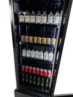 KOELKAST GLASDEUR FCU-370 BL