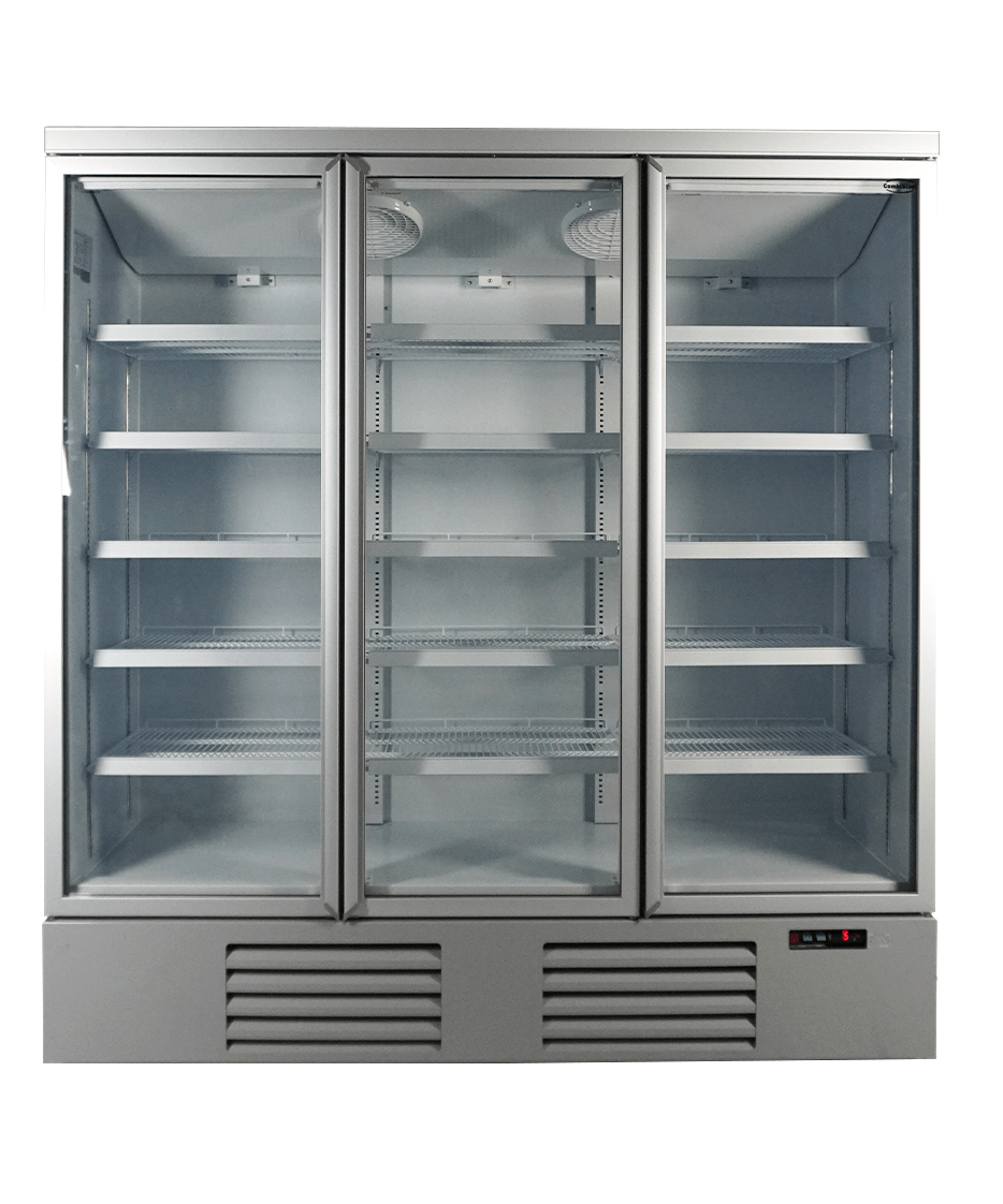 KOELKAST 3 GLASDEUREN JDE-1530R