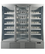 KOELKAST 3 GLASDEUREN JDE-1530R