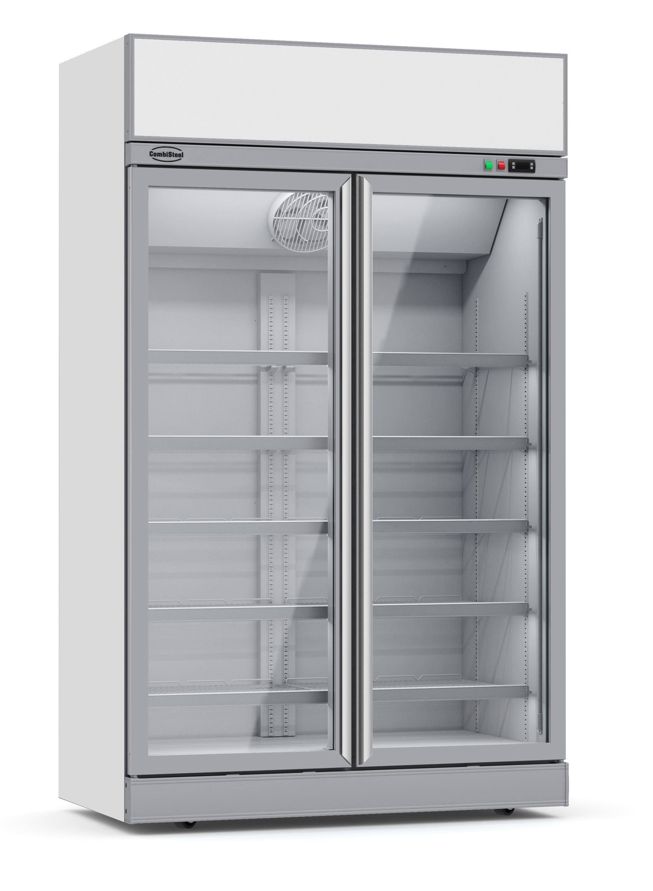 KOELKAST 2 GLASDEUREN INS-1000R