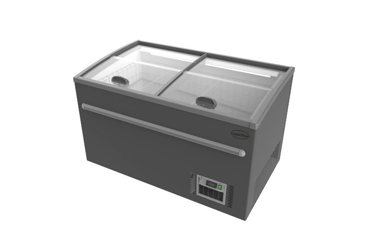 SUPERMARKET FREEZER GREY 1450 AUTOMATIC DEFROST