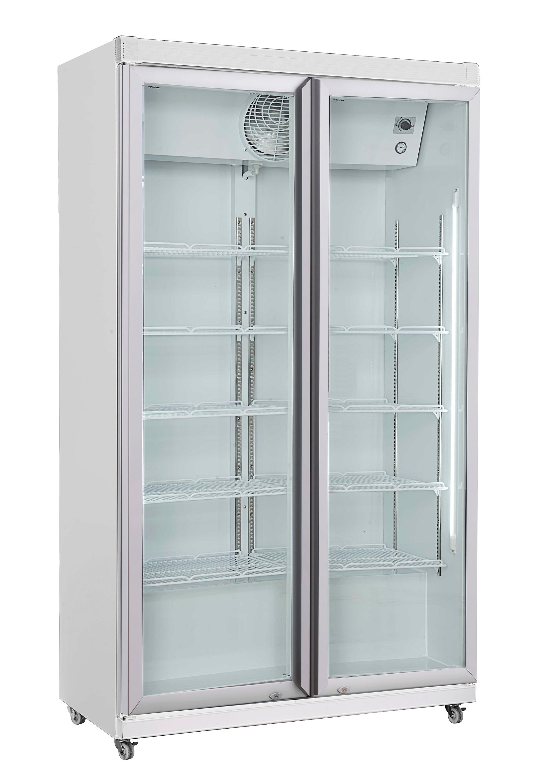 KOELKAST 2 GLASDEUREN AVL-785R