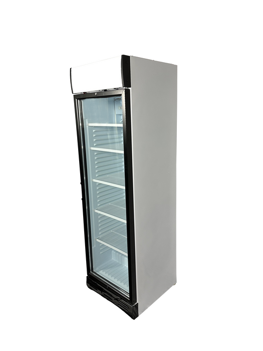 BEVERAGES REFRIGERATOR 1 GLASS DOOR 382L LEFT ROTATING