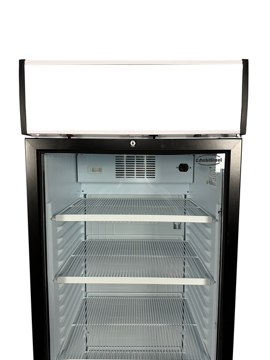 BEVERAGES REFRIGERATOR 1 GLASS DOOR 382L LEFT ROTATING