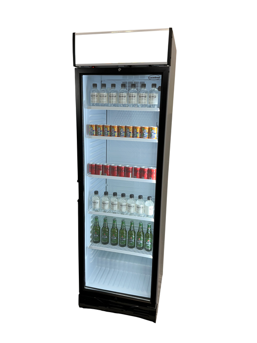 BEVERAGES FRIDGE 1 GLASS DOOR 382L