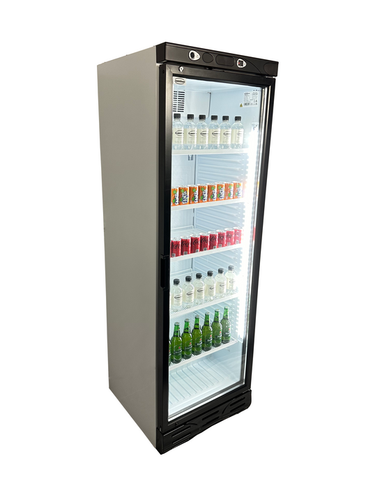 BEVERAGE FRIDGE 1 GLASS DOOR 382L WITHOUT LIGHT BOX