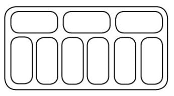 SCHEPIJSVITRINE BALI 9X5 LTR