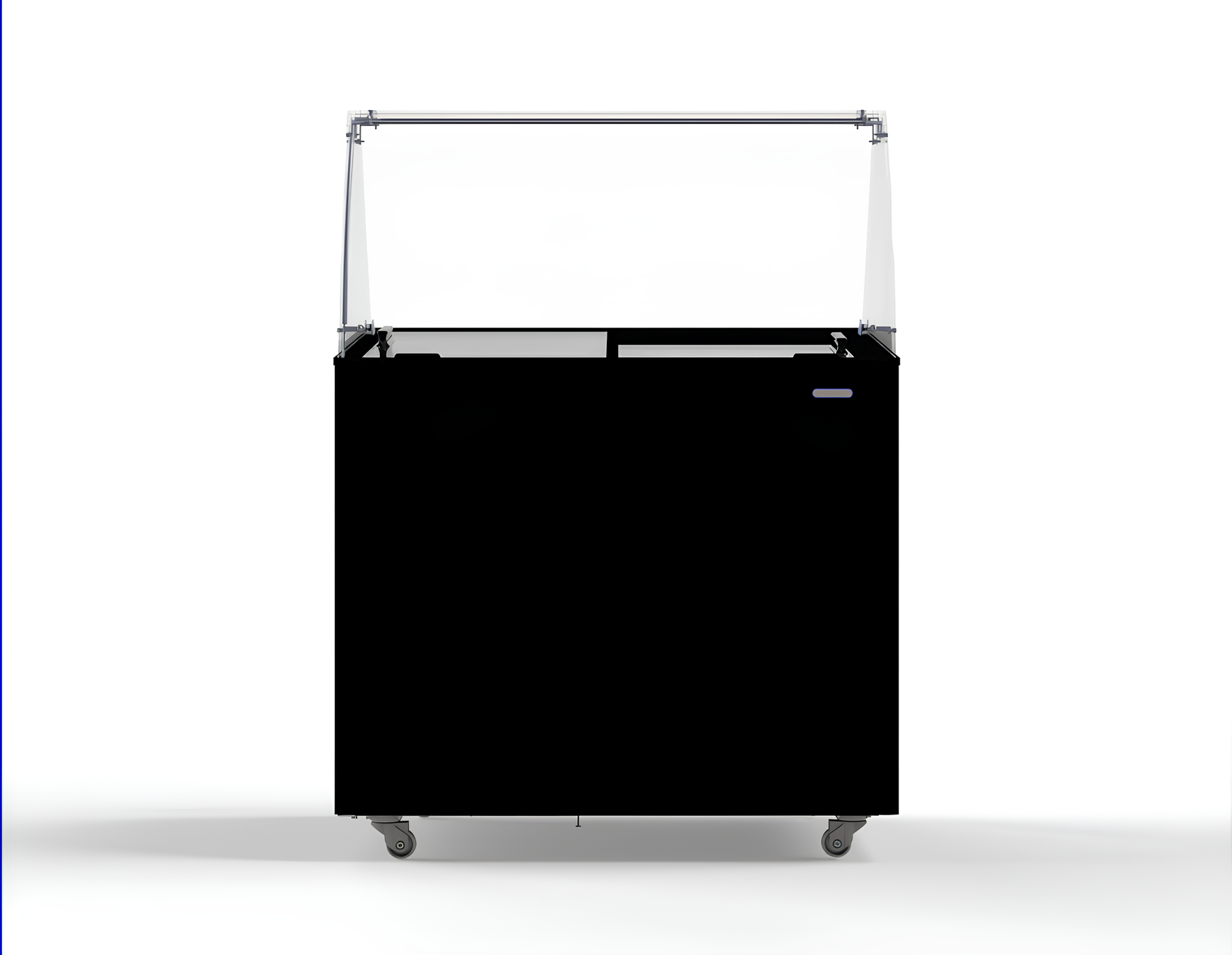 SCHEPIJSVITRINE CORSICA ZWART 6X5 LTR