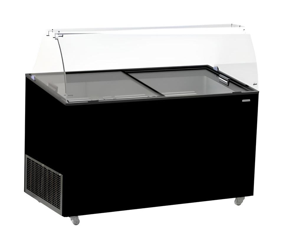 SCHEPIJSVITRINE TENERIFE ZWART 10X5 LTR