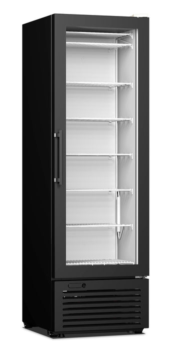 ICE STORAGE CABINET WITH FULL GLASS DOOR 300